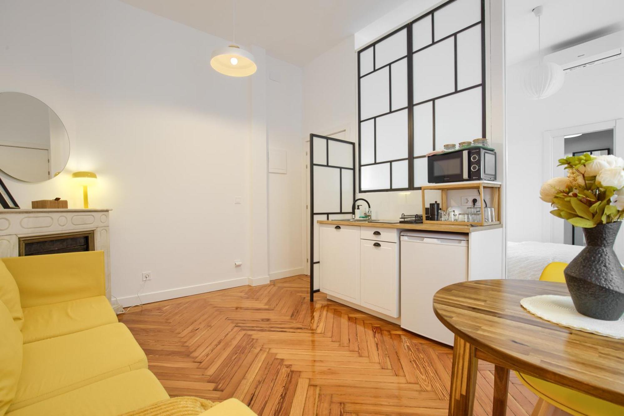 マドリードMezzanine Orangeアパートメント 部屋 写真