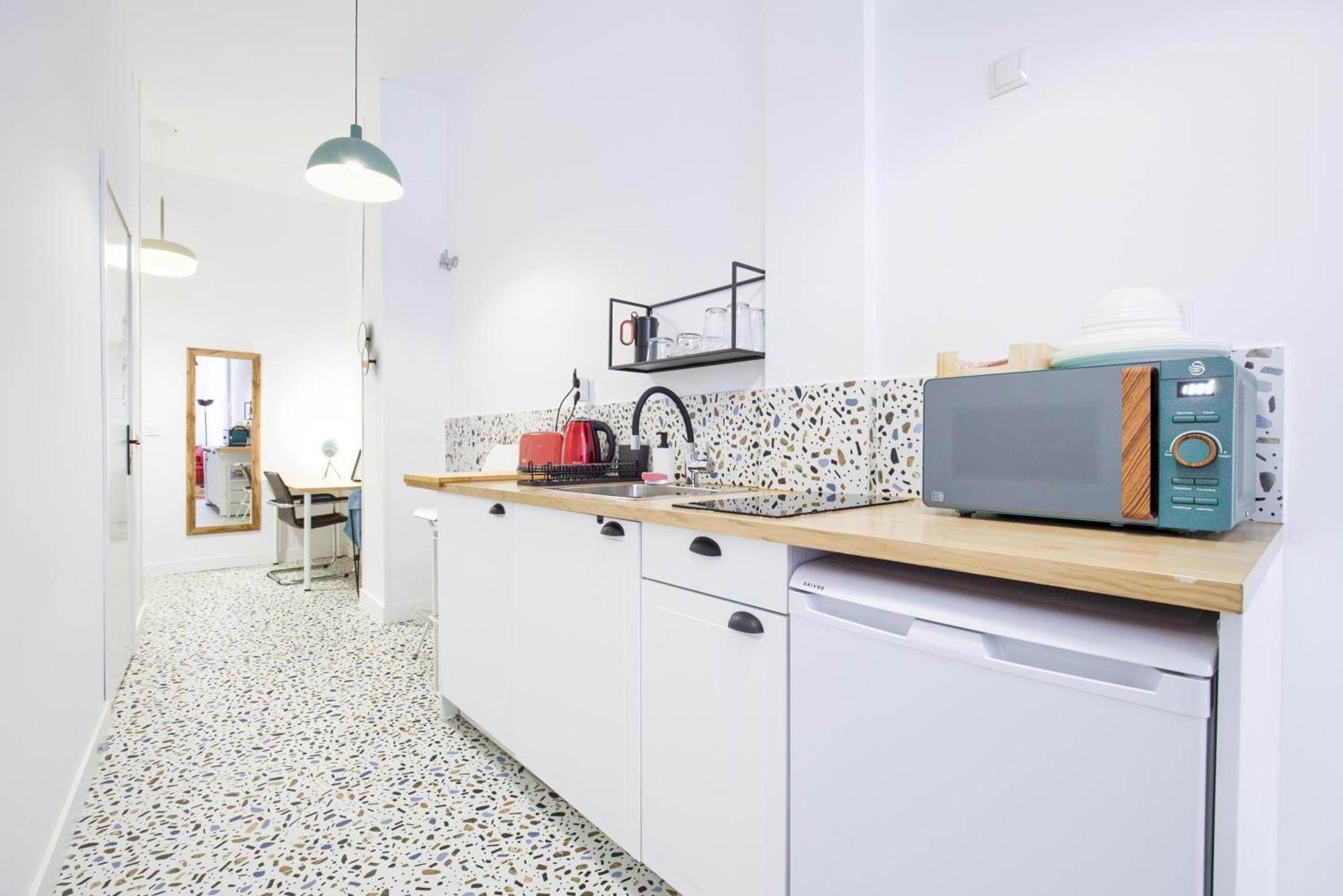 マドリードMezzanine Orangeアパートメント 部屋 写真